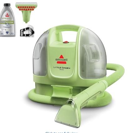 Bissell Little Green Mini carpet cleaner with attachments